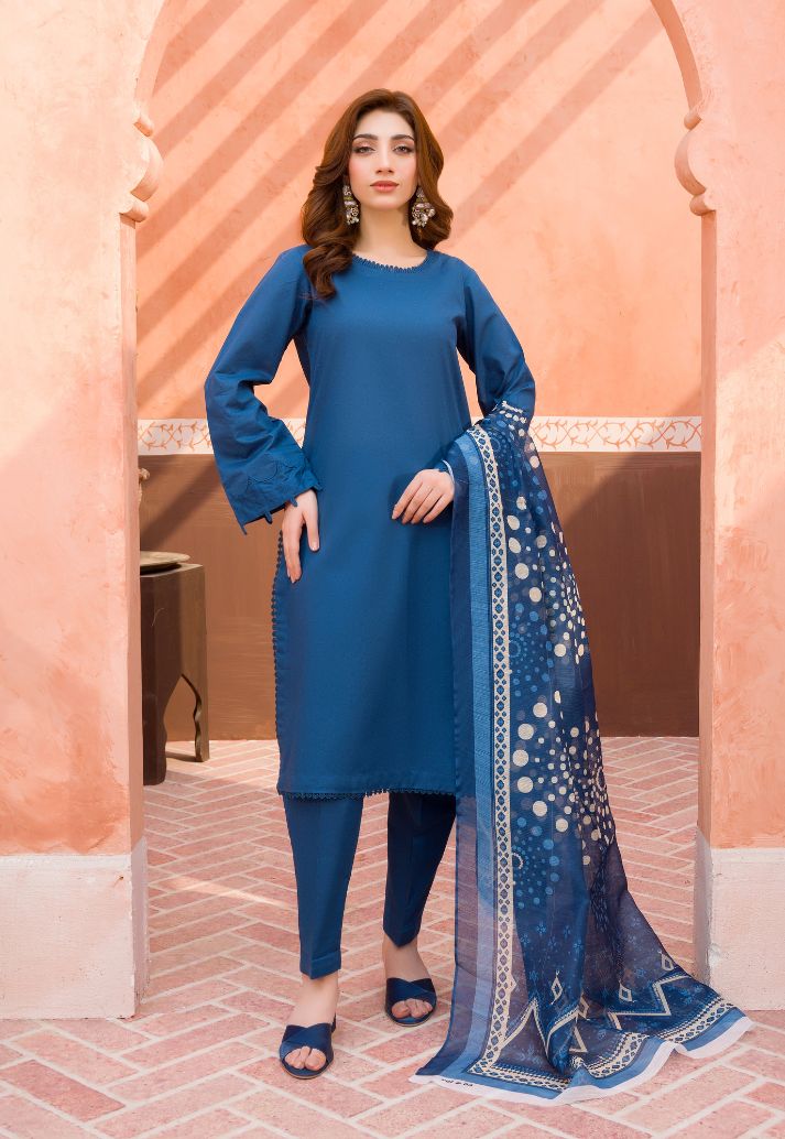 NP-0107 Plain Cotton Stitched