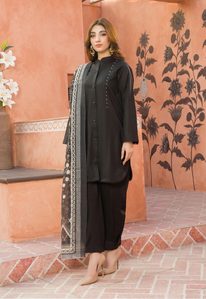 NP-0111 Plain Cotton Stitched