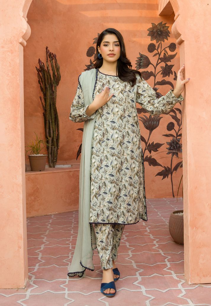 NP-0121 Print Cotton Stitched