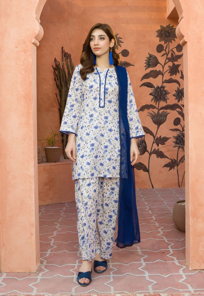 NP-0123 Print Cotton Stitched